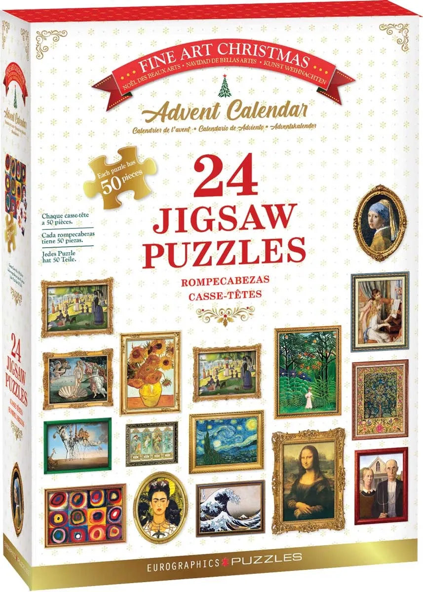 Christmas Advent Calendar Jigsaw Puzzle 1000pcs