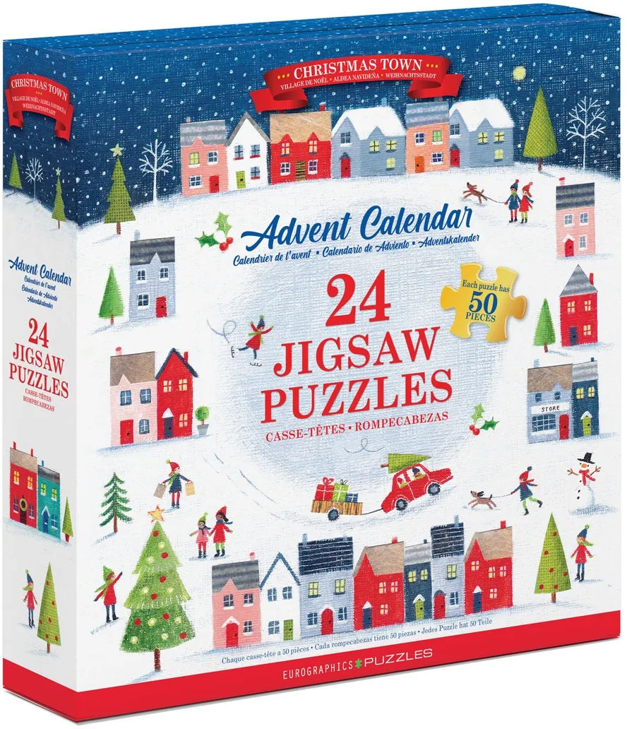 Christmas Advent Calendar Jigsaw Puzzle 1000pcs
