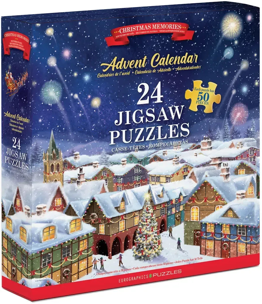 Christmas Advent Calendar Jigsaw Puzzle 1000pcs