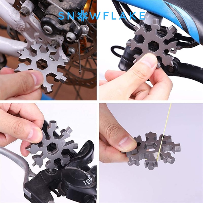 Snowflake - MultiTool 18-in-1 Stainless Steel